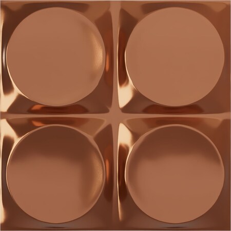 Ekena Millwork 11 7/8in. W x 11 7/8in. H Adonis EnduraWall Decorative 3D Wall Panel, Total 11.76 Sq. Ft., 12PK WP12X12ADBCO-CASE-12